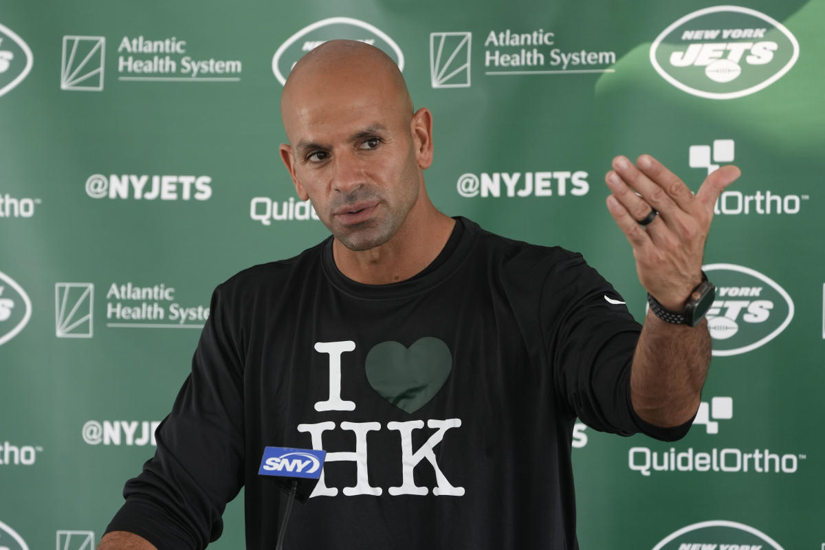 Robert Saleh, ex-Jets, Bills coach Rex Ryan get into heated