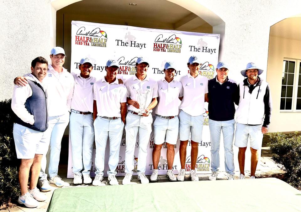The North Carolina Tar Heels won the 32nd Hayt, at the Sawgrass Country Club on Monday by four shots over Alabama