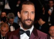 Auch er ist ein Albtraum für jeden Ansager: Matthew McConaughey. Nicht Mattau Mac Donalds oder Mac Konau Gay ist gemeint. Wer sich die Zeit nimmt, ihn korrekt auszusprechen, sagt: "Mässju Mäkahnahäy". (Bild: Pascal Le Segretain/Getty Images)