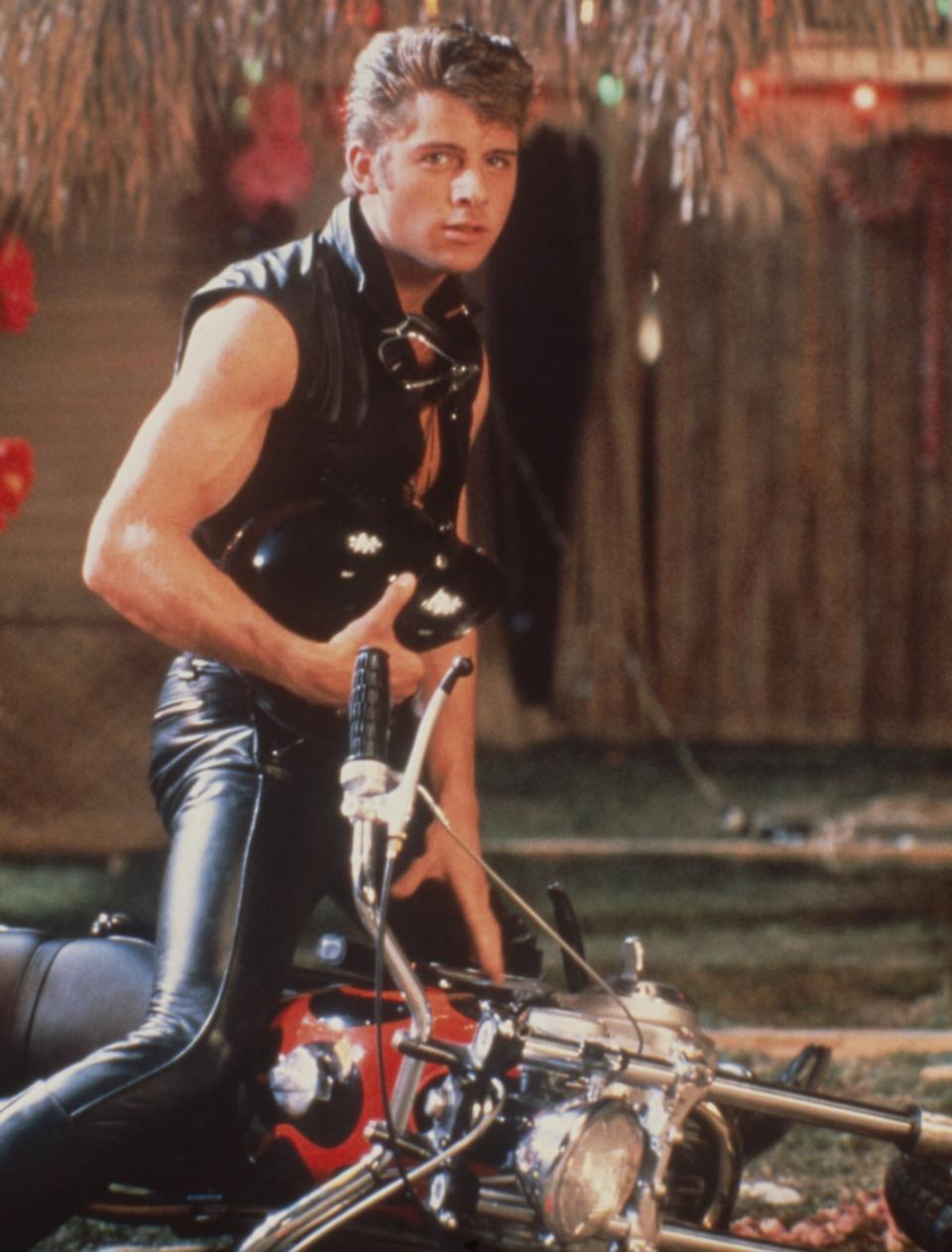 Maxwell Caulfield as Michael Carrington in 'Grease 2'