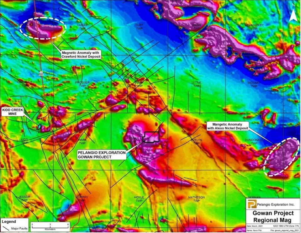 Pelangio Exploration Inc., Wednesday, June 8, 2022, Press release picture