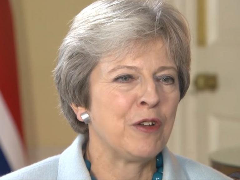 Theresa May says she trusts Donald Trump: 'Of course I listen to what the American president tells me'