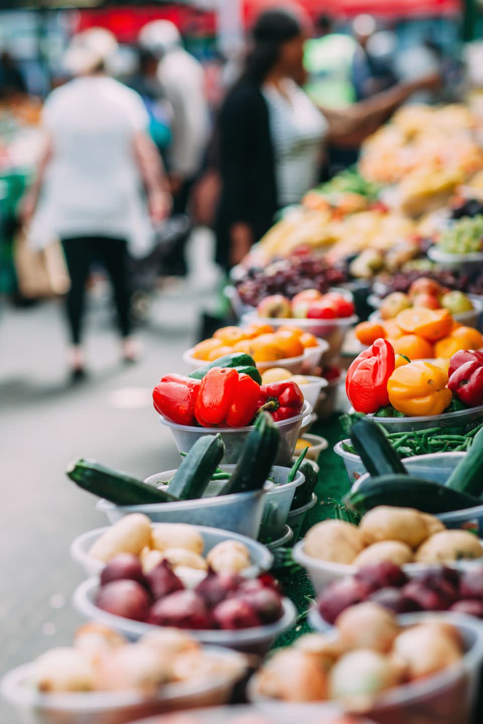 29) Shop at a Farmers' Market