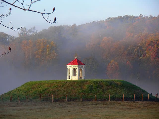 <p>Courtesy of Georgia State Parks and Historic Sites</p> Hardman Farm State Historic Site Indian Mound