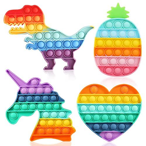 3) Rainbow Fidget Toy Pack