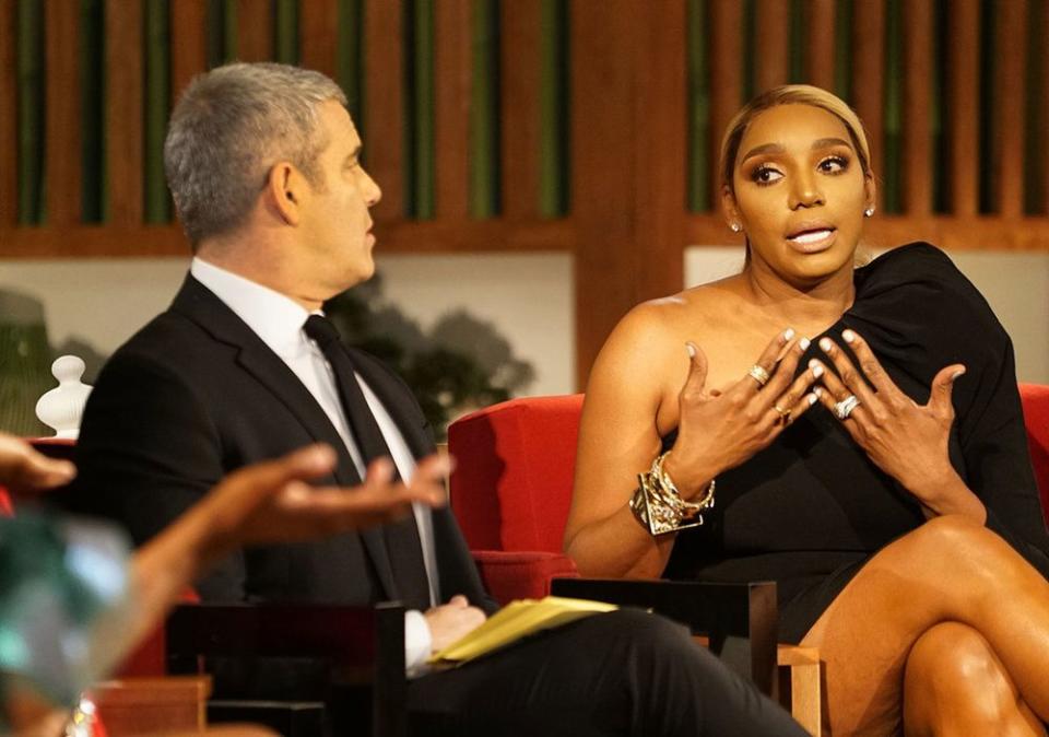 Andy Cohen and NeNe Leakes | Annette Brown/Bravo