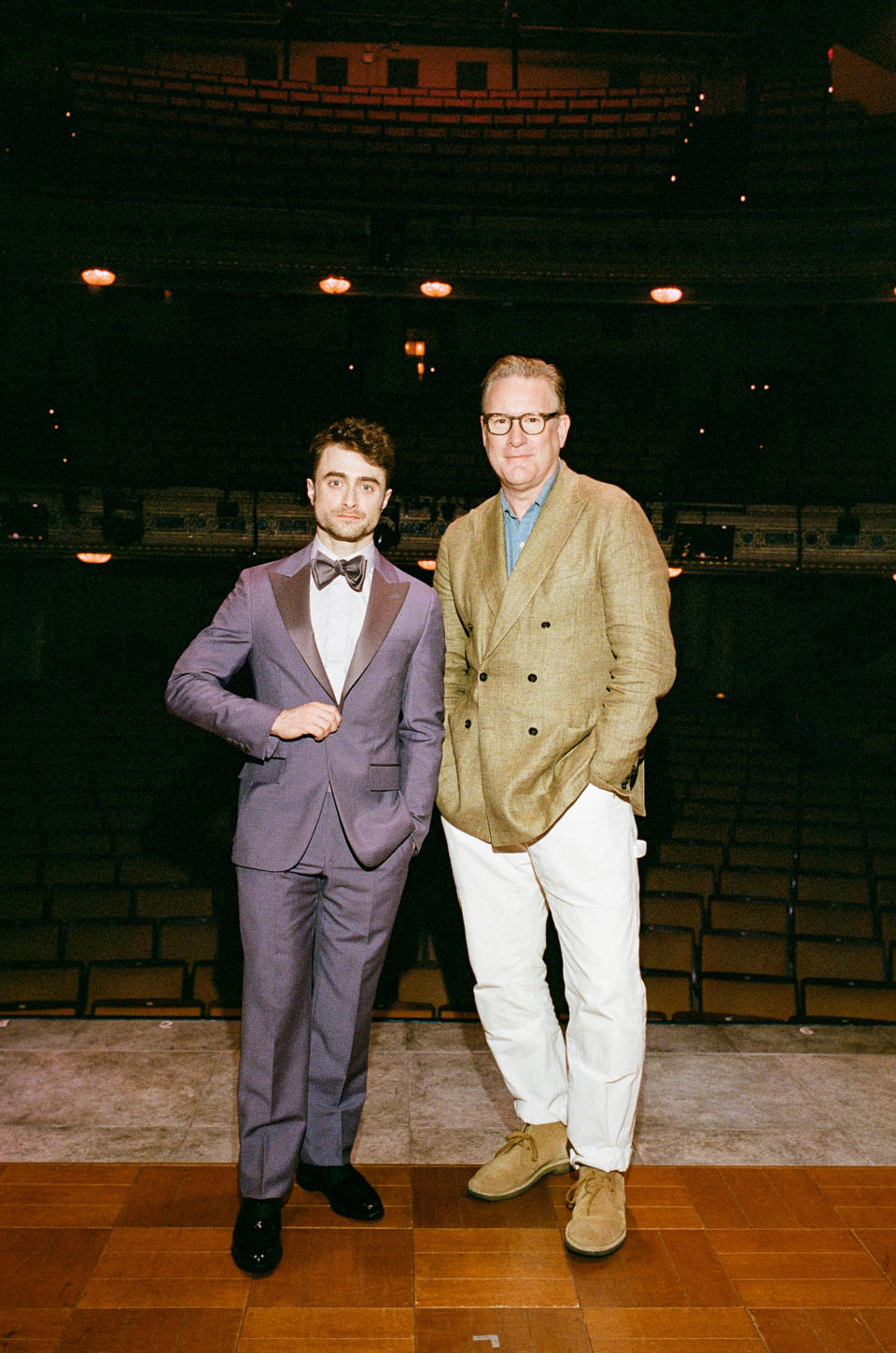 Daniel Radcliffe and designer Todd Synder