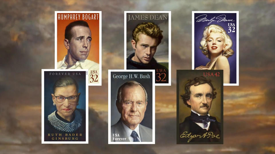 Some of the portraits created by Michael Deas, an artist who truly delivers. / Credit: CBS News