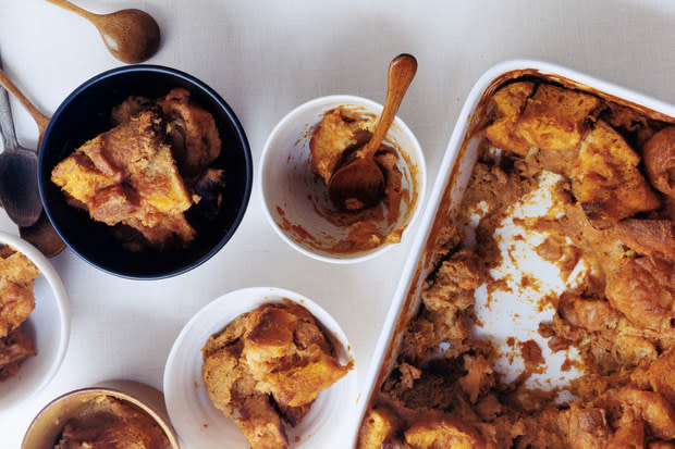 Pumpkin Bread Pudding