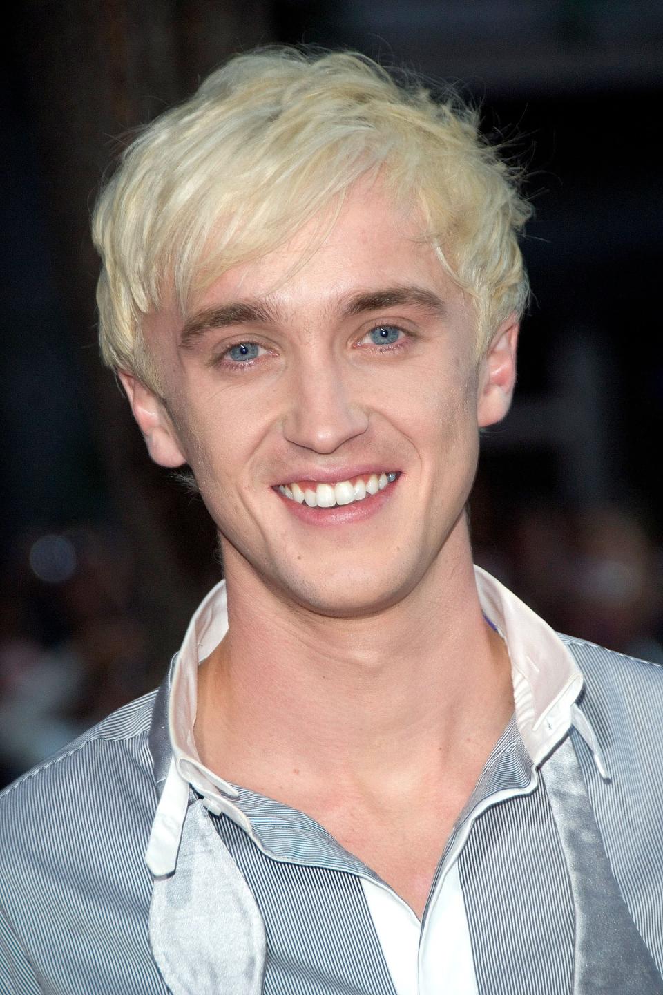 Closeup of Tom Felton