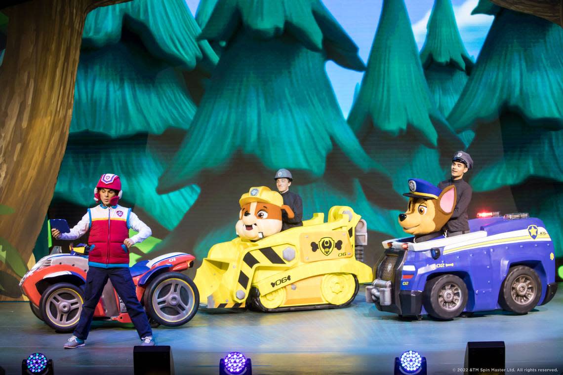 PAW Patrol Live! “The Great Pirate Adventure” is a music-filled show based on the Nickelodeon animated TV show.