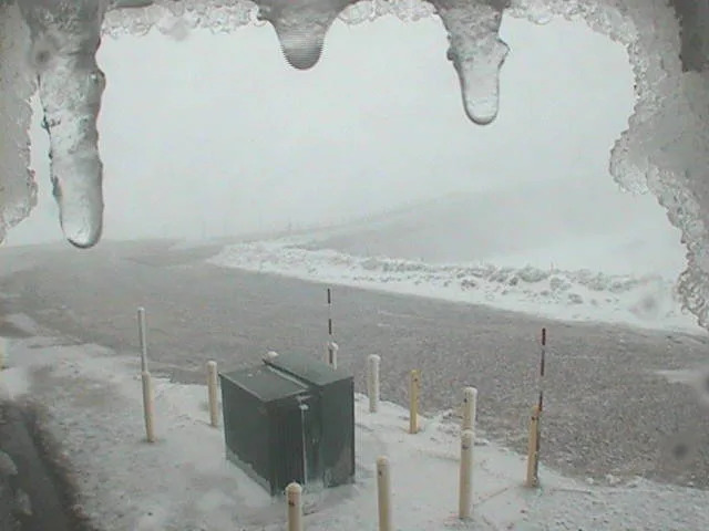 A view Monday afternoon, Dec. 19, from a Mauna Kea camera looking east. 