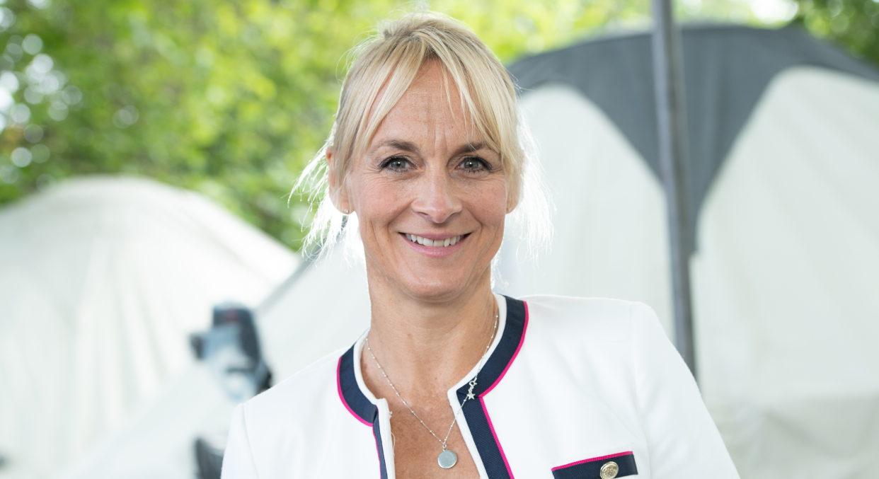 Louise Minchin has opened up about balancing a demanding work schedule with her early years as a mother. (Getty Images)