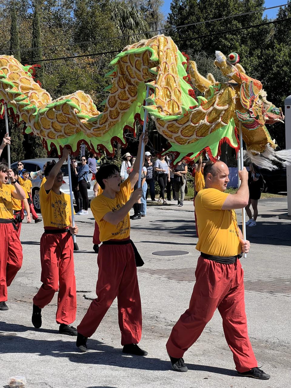 Local Asian organizations, City of Orlando and Orange County officials led the parade to celebrate the Lunar New Year.