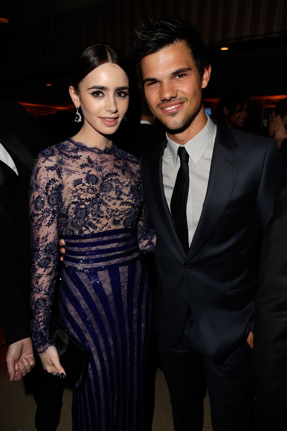 Lily Collins and Taylor Lautner, 2010–11