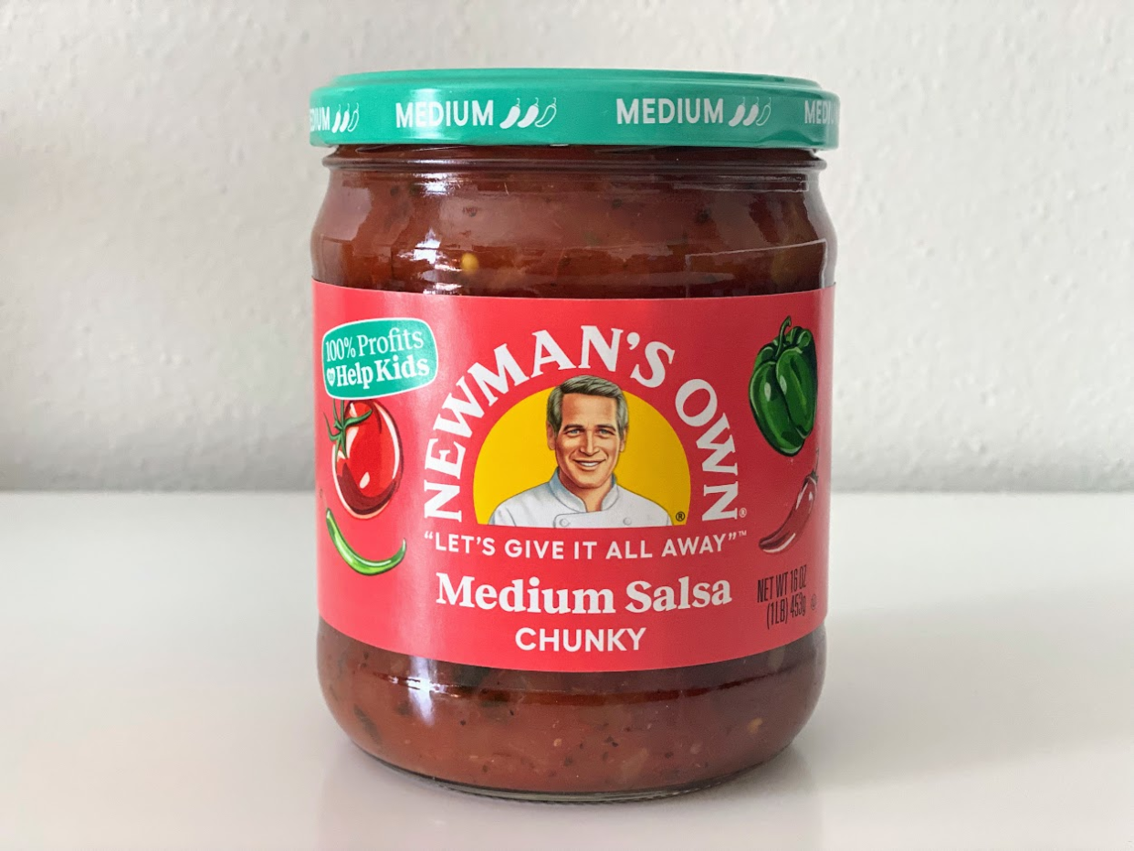 Newman's own chunky salsa