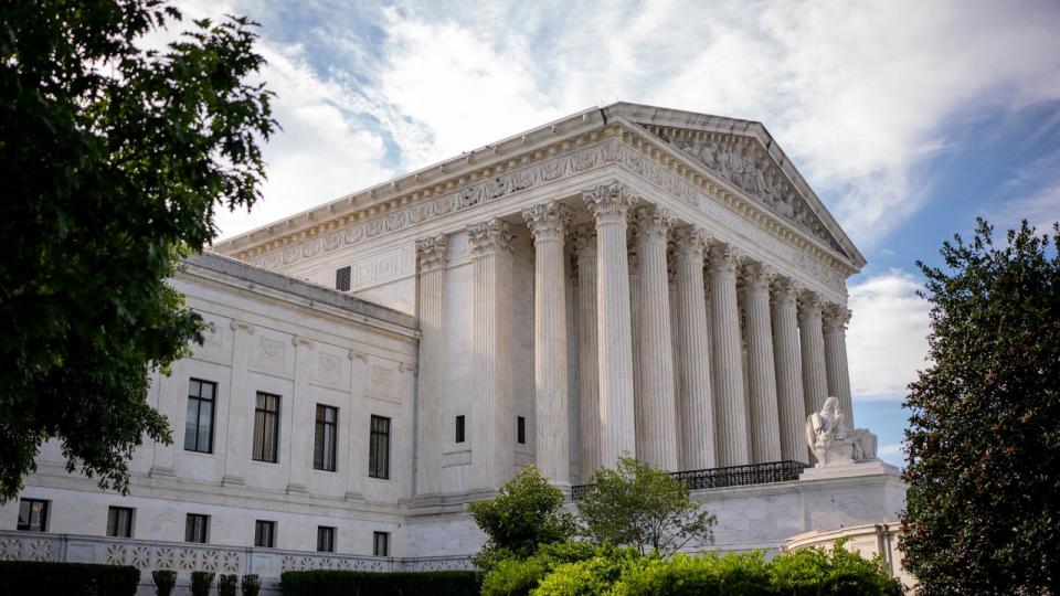 PHOTO: An exterior view of the Supreme Court on June 20, 2024 in Washington, DC. (Andrew Harnik/Getty Images)