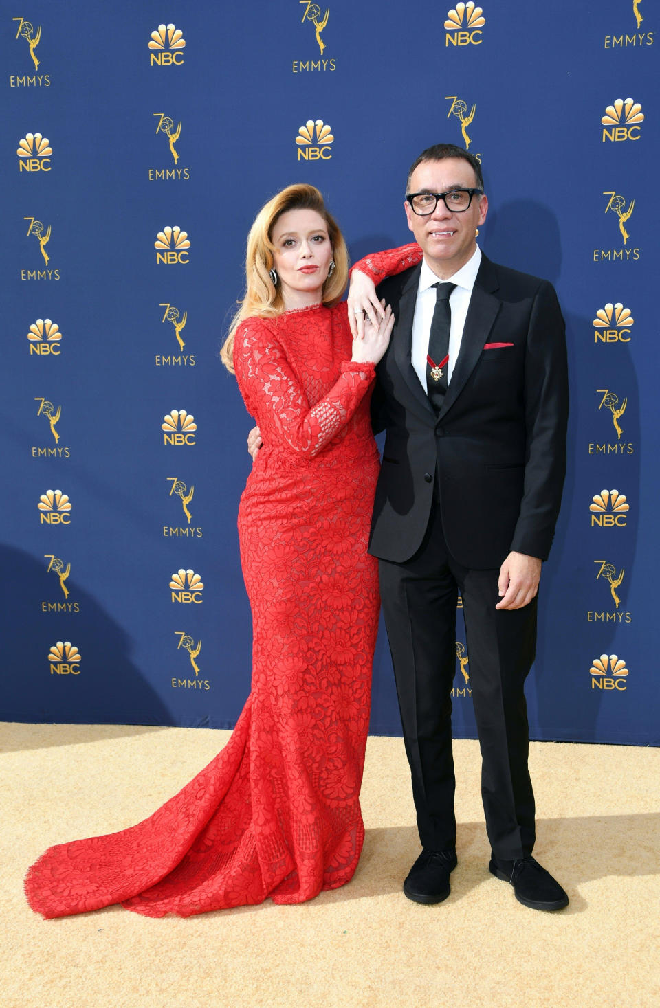 Natasha Lyonne and Fred Armisen