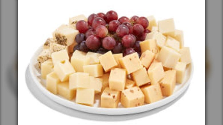 cheese and fruit tray
