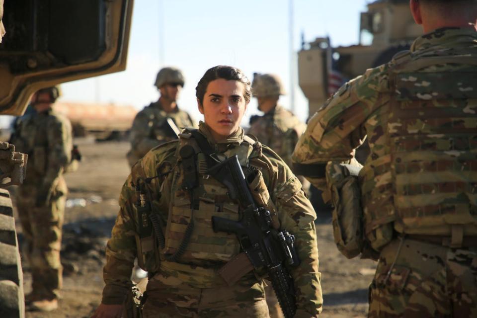 American soldiers deployed in Hassakeh, Syria (AP)