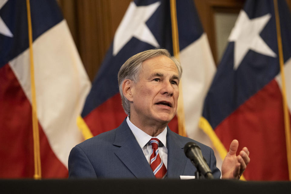 Texas Governor Greg Abbott / Credit: Lynda M. Gonzalez / Getty Images