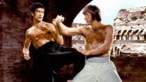 <p> <strong>The fight:</strong> Bruce Lee and Chuck Norris put each other through their paces in this legendary battle from Way of the Dragon. Watch out for Chuck's shoulder hair, it's worryingly prominent. </p> <p> <strong>Killer move:</strong> The series of kicks that puts Norris on his backside. For a minute there, he almost looks worried. </p>