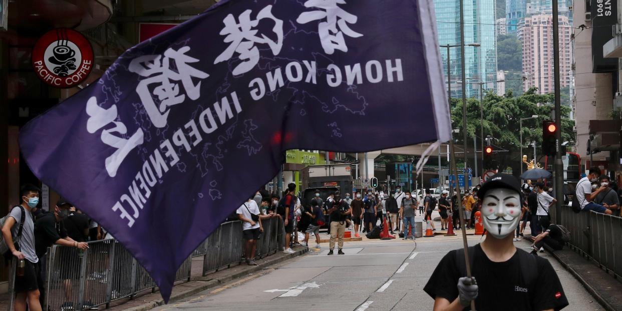 Hong Kong protestor