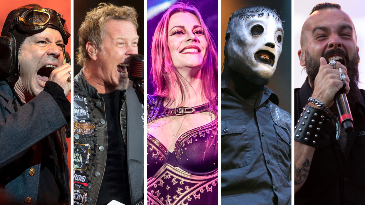  Photos of Iron Maiden, Metallica, Nightwish, Slipknot and Killswitch Engage performing live. 