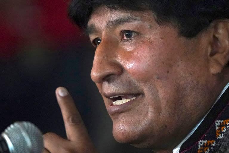 El expresidente de Bolivia, Evo Morales (Foto AP/Marco Ugarte, Archivo)