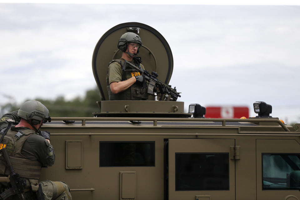 Several police officers shot in Baton Rouge