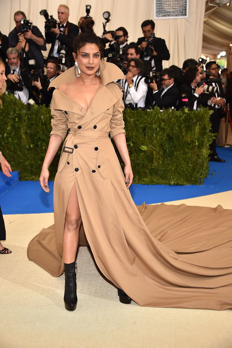 2017 - Priyanka Chopra's Met Gala trench dress