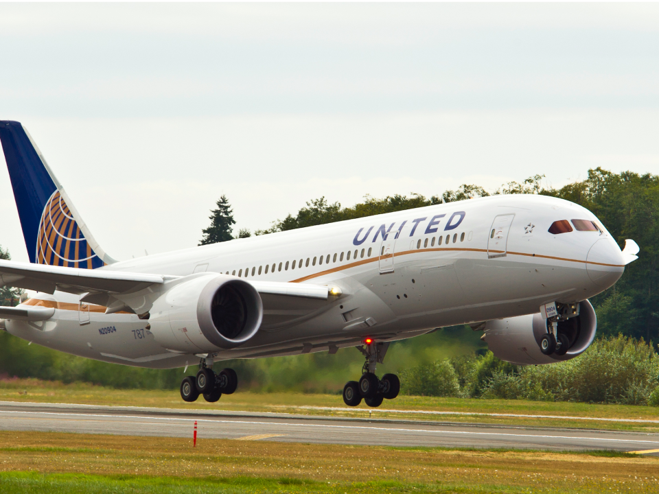 United Airlines Boeing 787