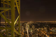 A photograph of the view when you are facing the north of Toronto. This was taken from the top of a downtown condo tower.<br>By: Freaktography