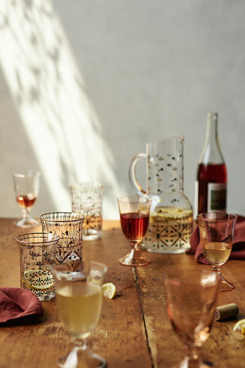 French chef Mimi Thorisson collaborated with Anthropologie on her debut tableware collection