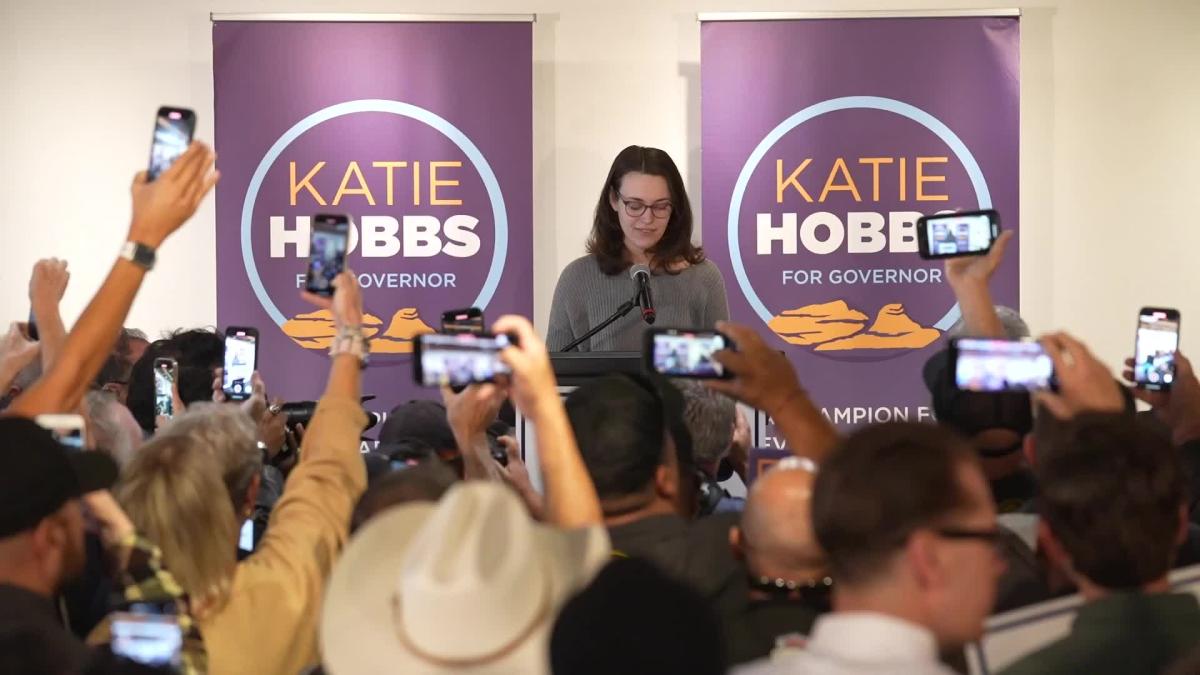 Arizona Gov Elect Katie Hobbs Speaks To Supporters After Defeating Kari Lake Video 8364