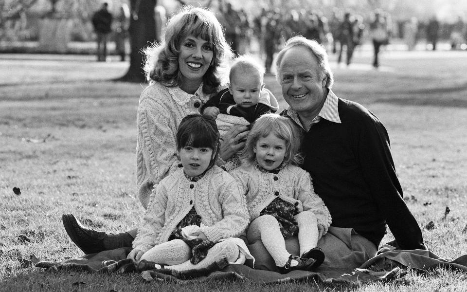 Esther Rantzen and her family