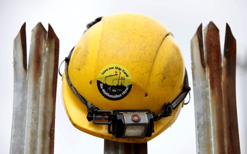 Harland Wolff Titanic Shipyard - Paul Faith/AFP