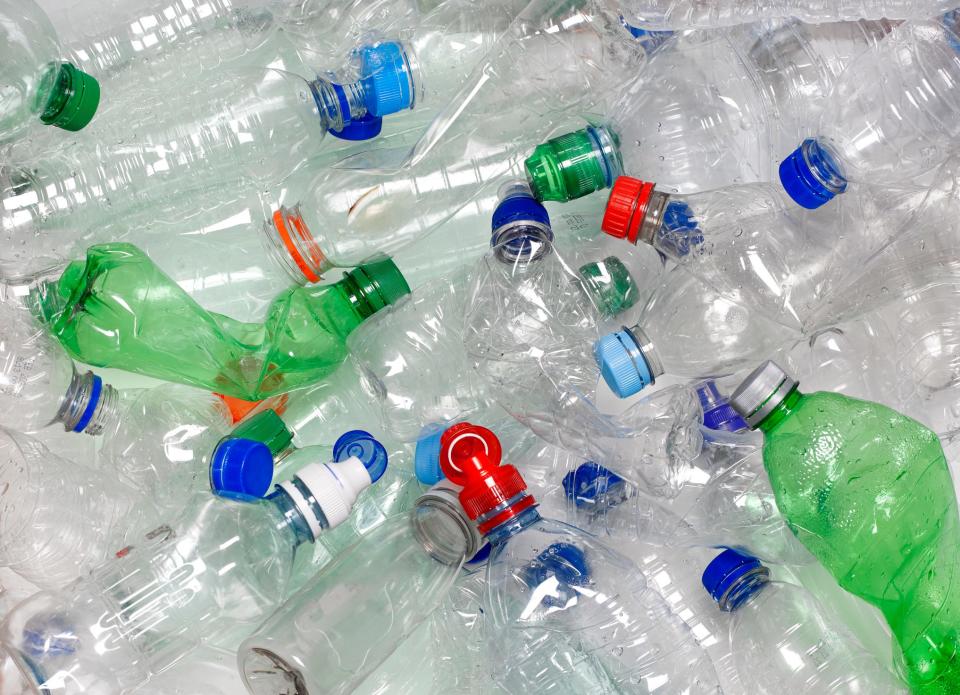 plastic bottles