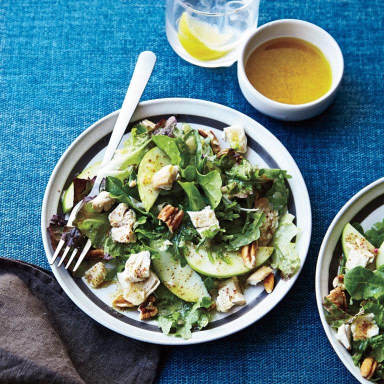 Chicken and Apple Salad with Orange-Mustard Vinaigrette