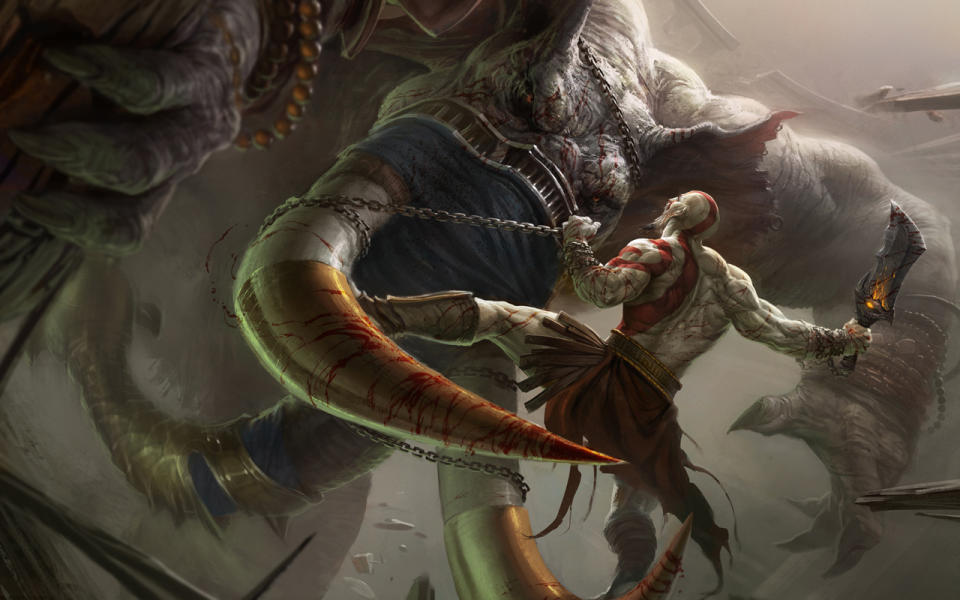 Leaked God of War 4 concept art teases Norse Mythology