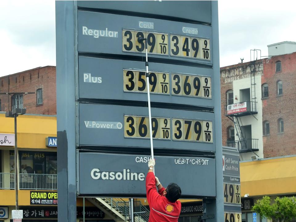 california gas price coronavirus