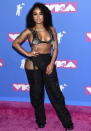 <p>Dreamdoll arrives at the MTV Video Music Awards at Radio City Music Hall on Monday, Aug. 20, 2018, in New York. (Photo: Evan Agostini/Invision/AP) </p>