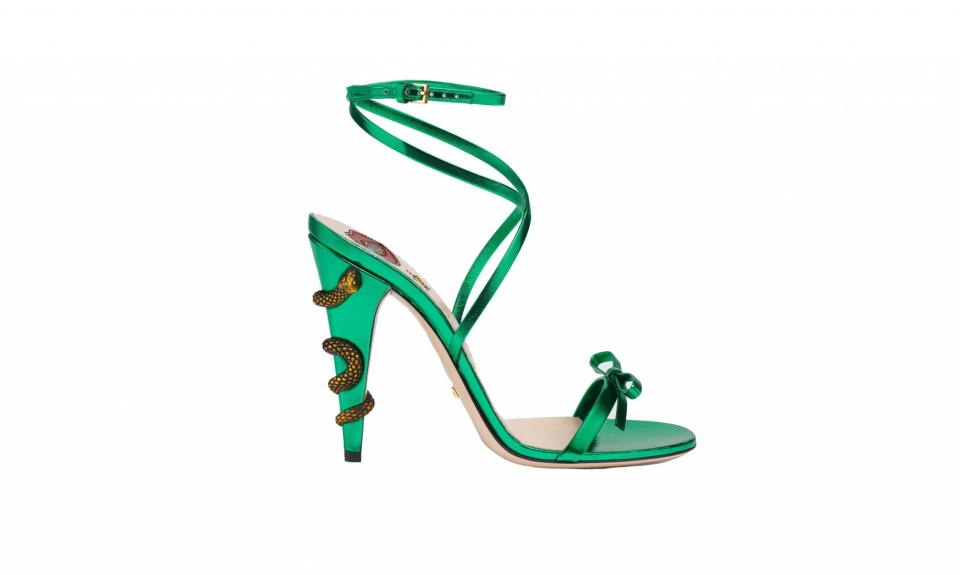 <p>Leather crisscross sandal, $950, <a rel="nofollow noopener" href="https://www.gucci.com/us/en/pr/women/womens-shoes/womens-sandals/leather-crisscross-sandal-p-452769B8B003804?position=26&listName=ProductGridComponent&categoryPath=Women/Womens-Shoes/Womens-Sandals" target="_blank" data-ylk="slk:gucci.com;elm:context_link;itc:0;sec:content-canvas" class="link ">gucci.com</a> </p>