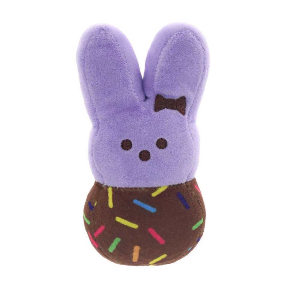 <p><a href="https://go.redirectingat.com?id=74968X1596630&url=https%3A%2F%2Fwww.michaels.com%2Fproduct%2Fpeeps-purple-chocolate-scented-bunny-stuffed-plush-10737986%3FmichaelsStore%3D1191%26inv%3D2&sref=https%3A%2F%2Fwww.thepioneerwoman.com%2Fholidays-celebrations%2Fgifts%2Fg60161743%2Feaster-peeps-inspired-gift-ideas%2F" rel="nofollow noopener" target="_blank" data-ylk="slk:Shop Now;elm:context_link;itc:0;sec:content-canvas" class="link ">Shop Now</a></p><p>Peeps Purple Chocolate-Scented Bunny Stuffed Plush</p><p>michaels.com</p><p>$4.99</p><span class="copyright">Michaels</span>
