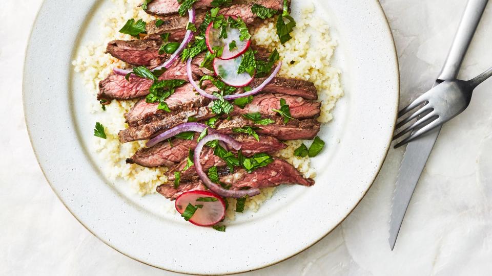 Five-Spice Steak with Couscous