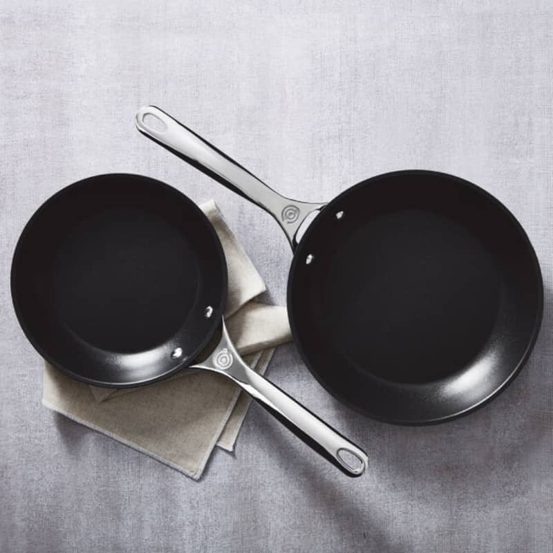 Toughened Nonstick PRO 2-Piece Fry Pan Set, Small