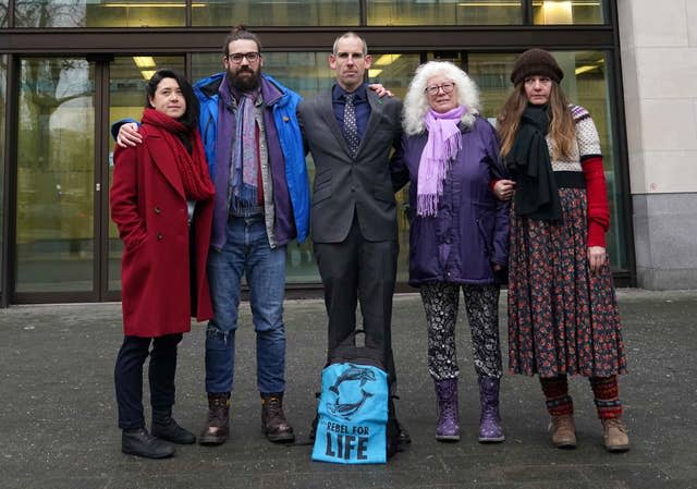 Extinction Rebellion activists