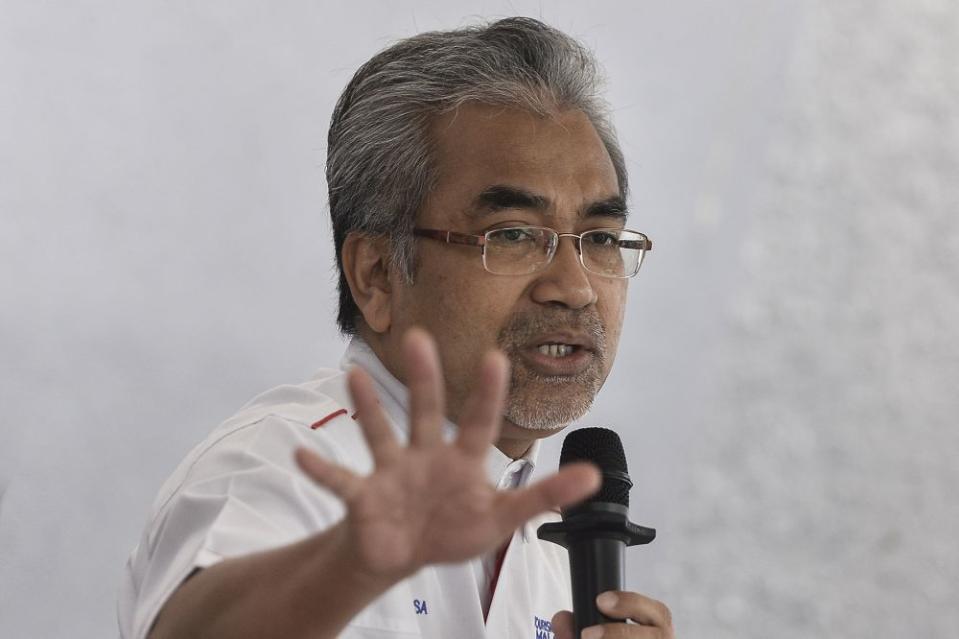 Tourism Malaysia director-general Datuk Musa Yusof speaks during an event in Kuala Lumpur September 3, 2019.  — Picture by Miera Zulyana