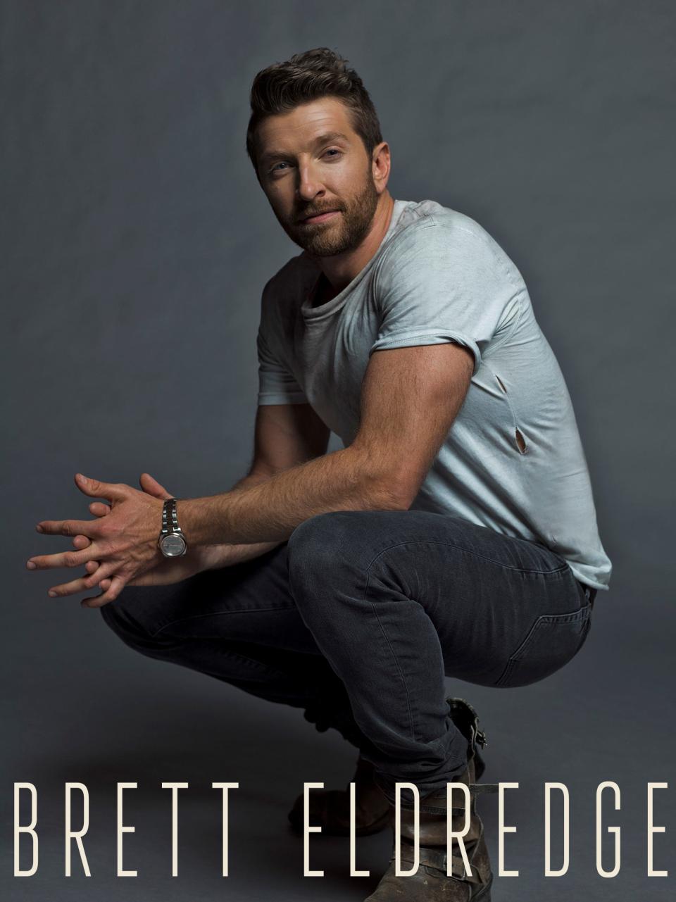 Country-music star Brett Eldredge will perform Sunday at the Cape Cod Melody Tent in Hyannis.