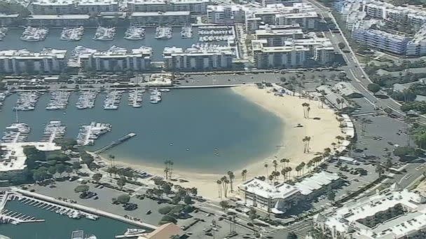 PHOTO: In this screen grab from a video, Mother's Beach is shown in Marina Del Rey, Calif. (KABC)